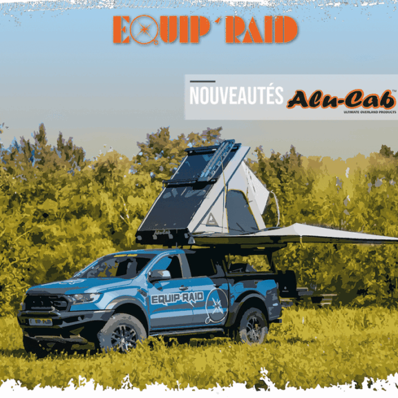Equip’Raid Alu Cab Tente de toit Alu Cab Gen 3-R