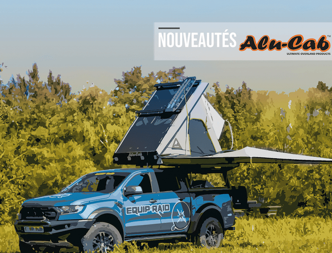 Equip’Raid Alu Cab Tente de toit Alu Cab Gen 3-R