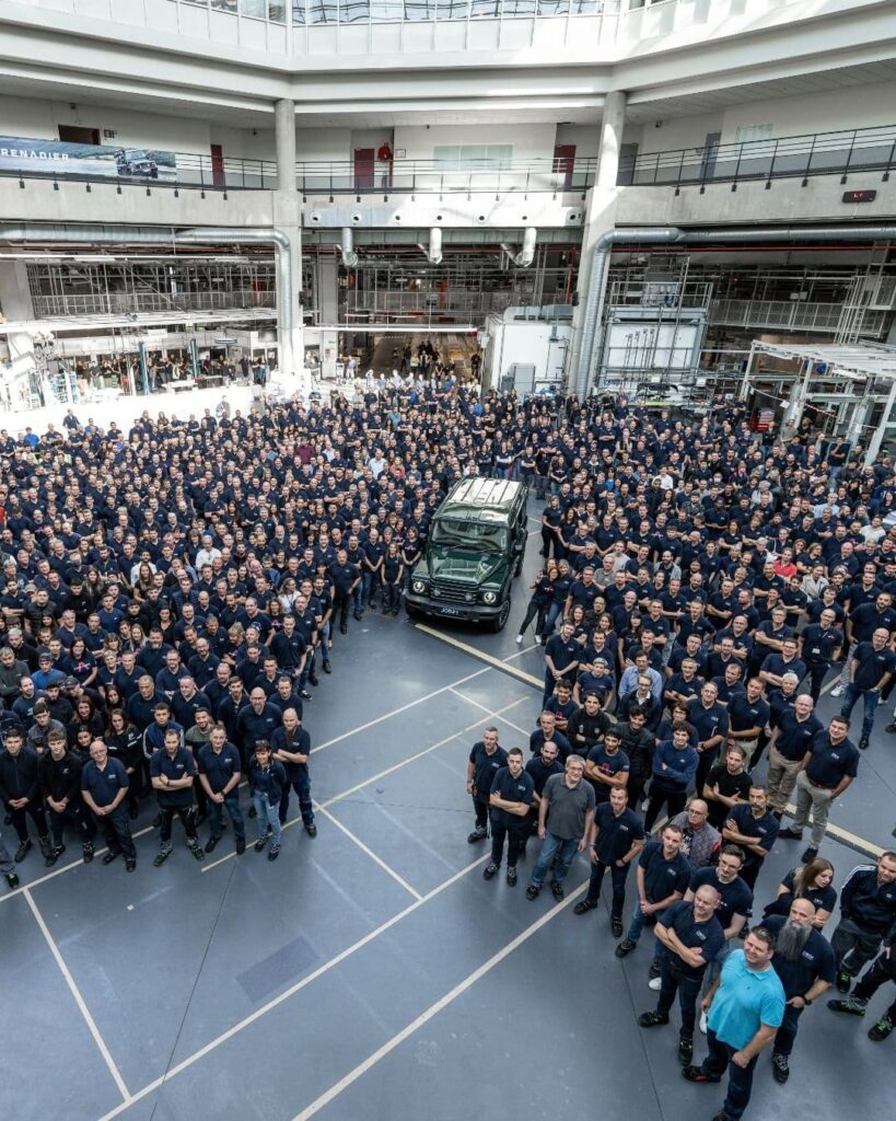 Ineos Grenadier Number One #1 Grenadier sortie de l’usine d’Hambach