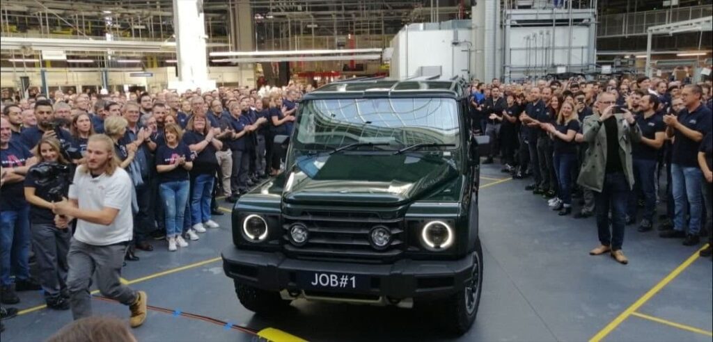 Ineos Grenadier Number One #1 Grenadier sortie de l’usine d’Hambach