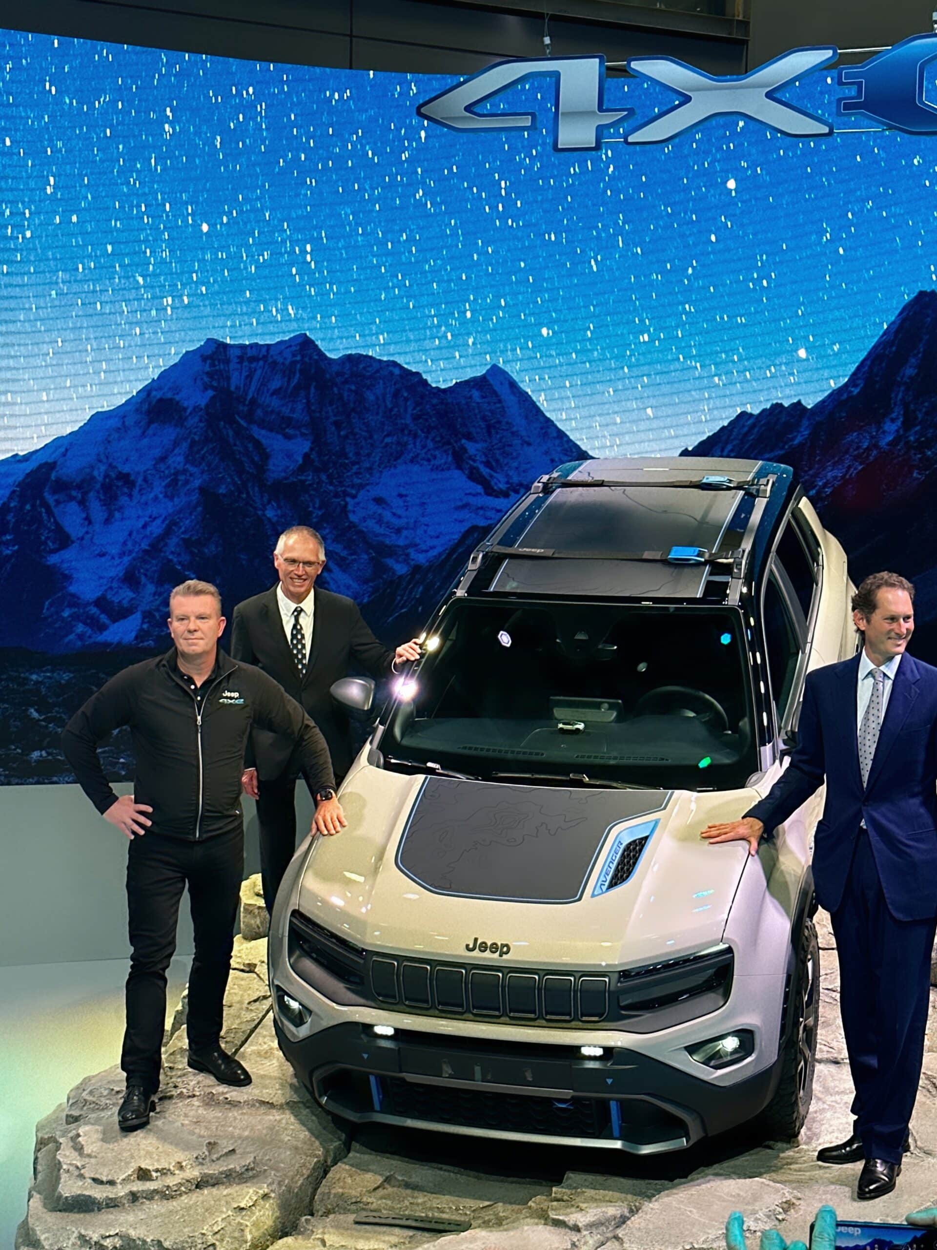 Jeep Avenger 4XE Concept L’Avenger version 4x4 !