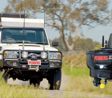 Pedders Trakriyder Servofrein surpuissant Freinage à double diaphragme pour Toyota séries 80 et 70