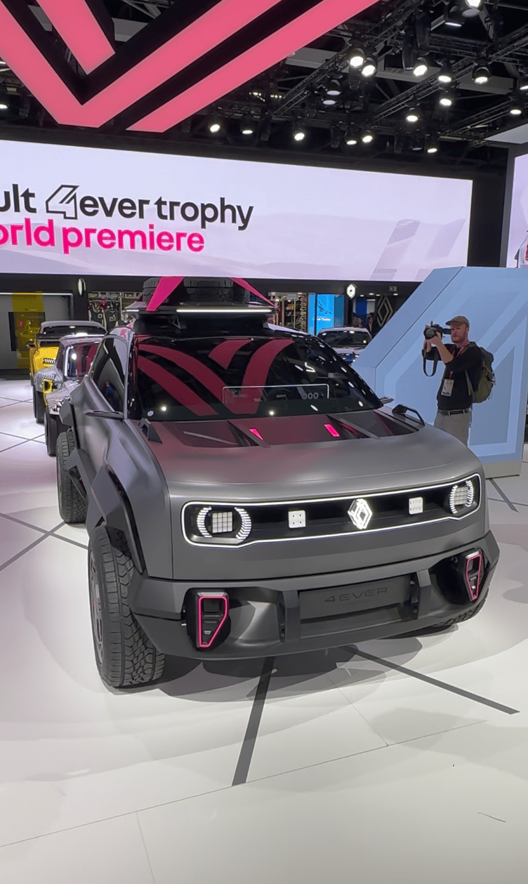 Renault 4EVER Trophy Le retour de l’infatigable 4L en Full électrique !