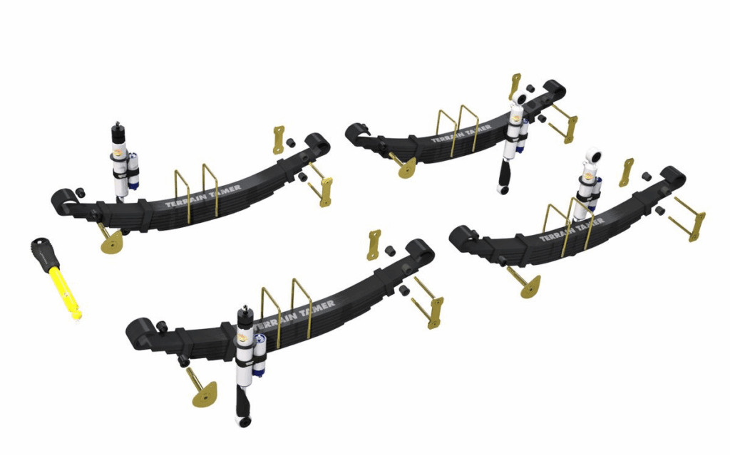Terrain Tamer Lames Paraboliques  Lames paraboliques pour les Land Cruiser Séries 60, 61 et 75
