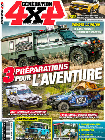 couverture Génération 4x4