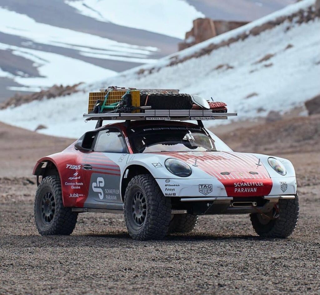 Une Porsche à 6 000 m
Une 911 très spéciale à l’assaut du plus haut volcan du monde
