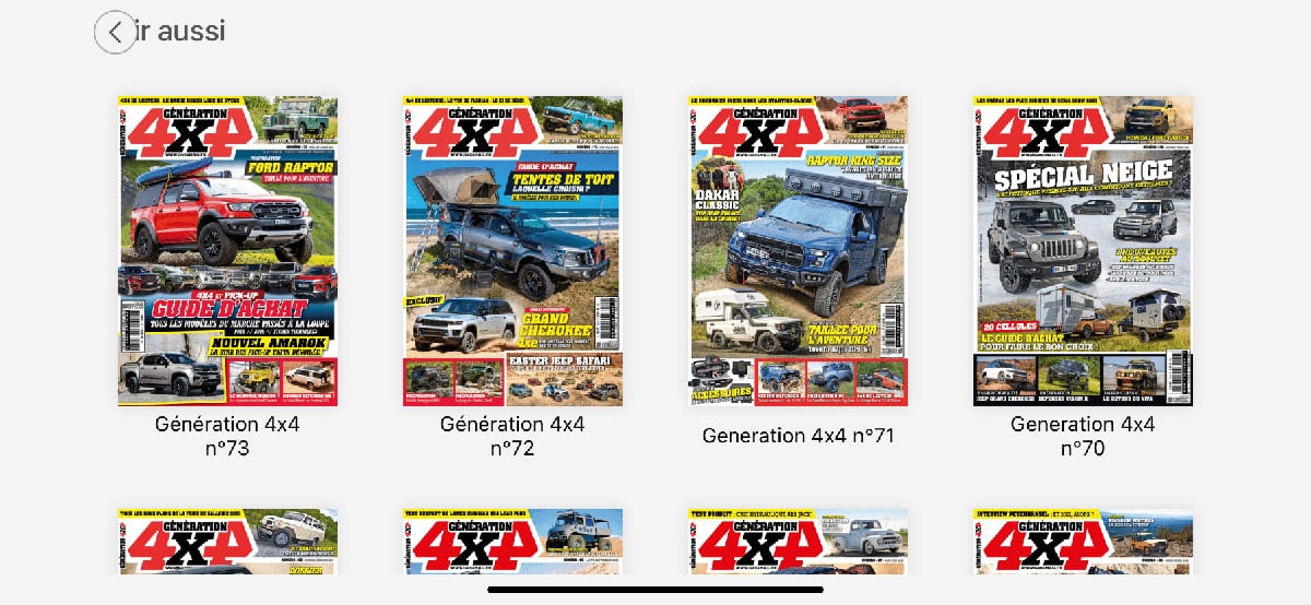 Génération 4x4 Magazine numérique