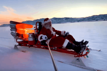 Père Noël Rocketman !