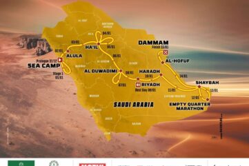 Dakar Rally 2023 Parcours Un Côte - Côte de plus de 8 000 km