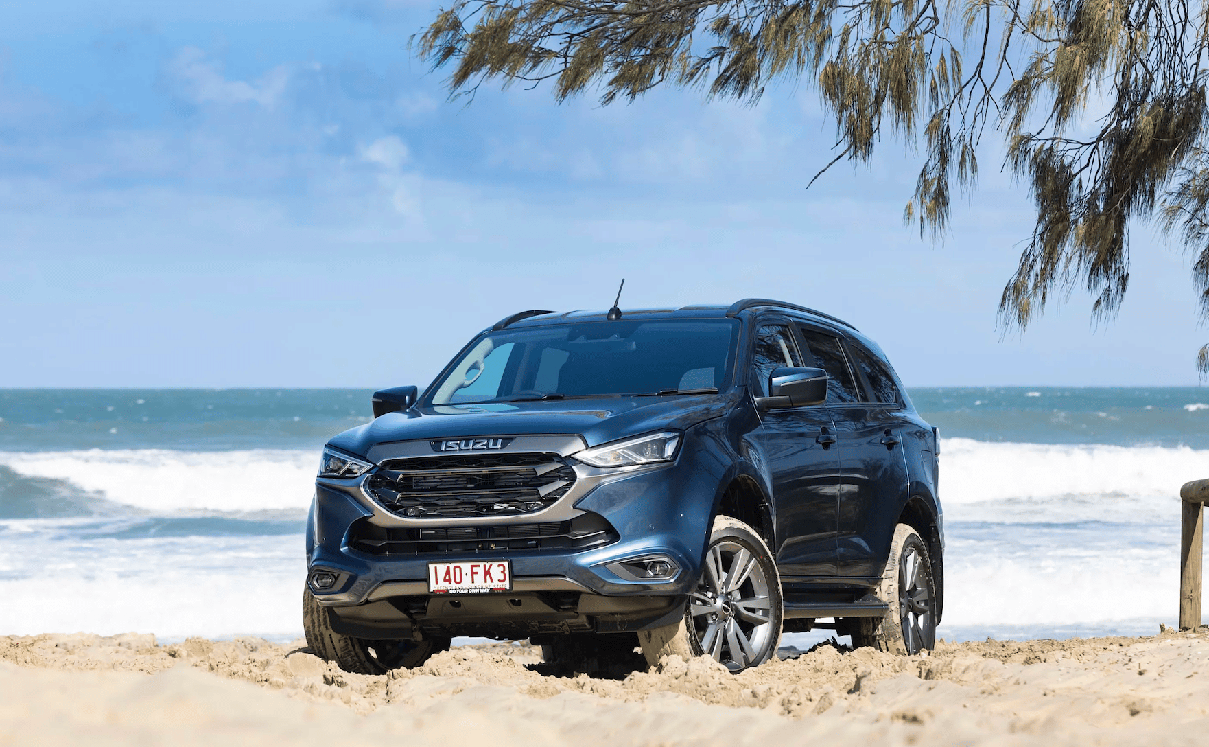 L’Isuzu MU-X fait un carton Concurrent de Ford en Asie-Océanie