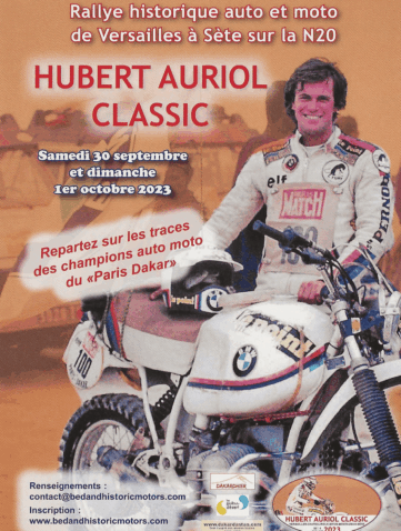 Hubert Auriol Classique 2023 2e édition en septembre