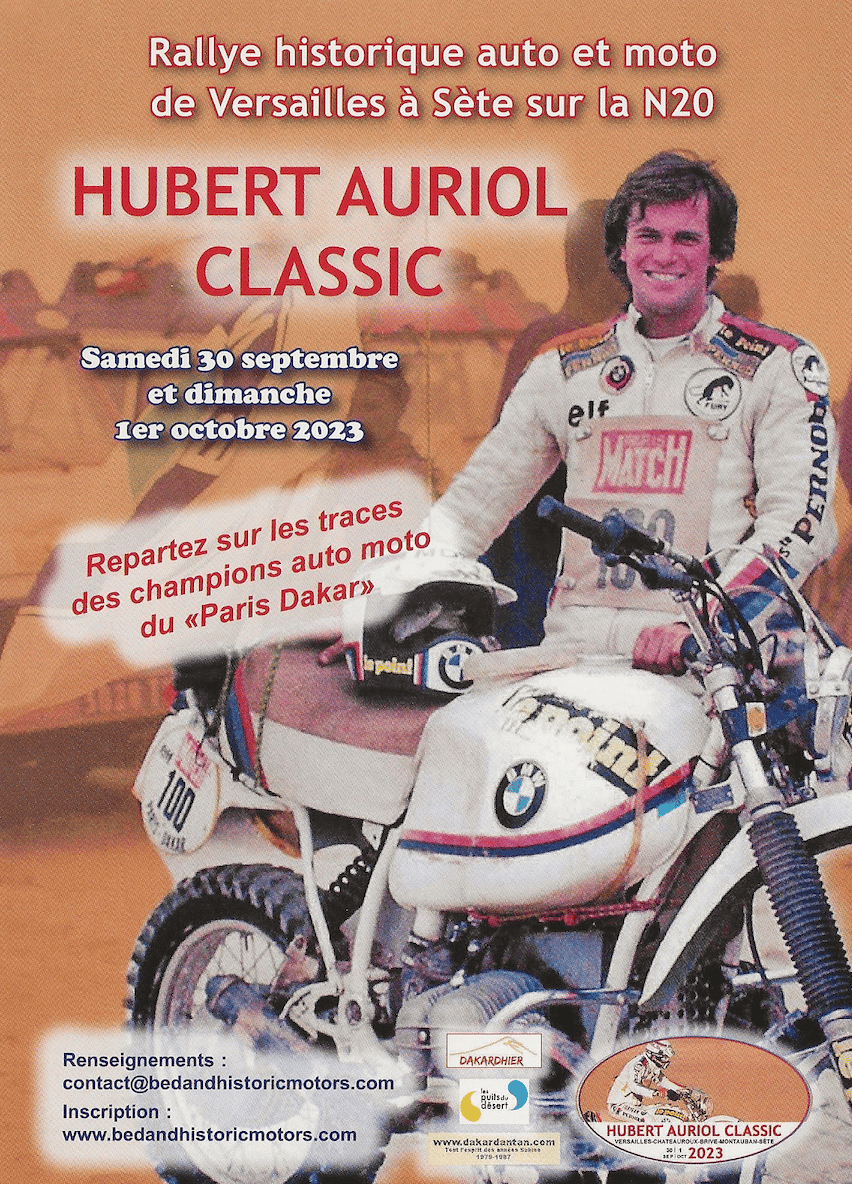 Hubert Auriol Classique 2023 2e édition en septembre