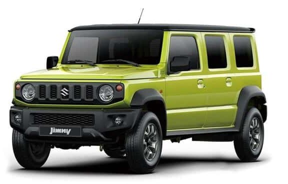 Suzuki Jimny 5 portes Version 5 portes hybride pour bientôt !