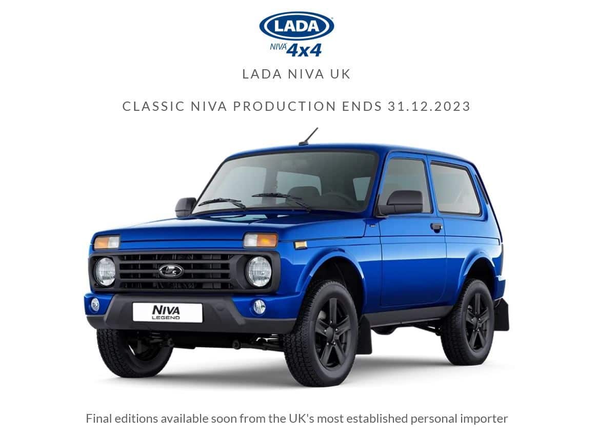 Ukraine fin de Lada Niva GB