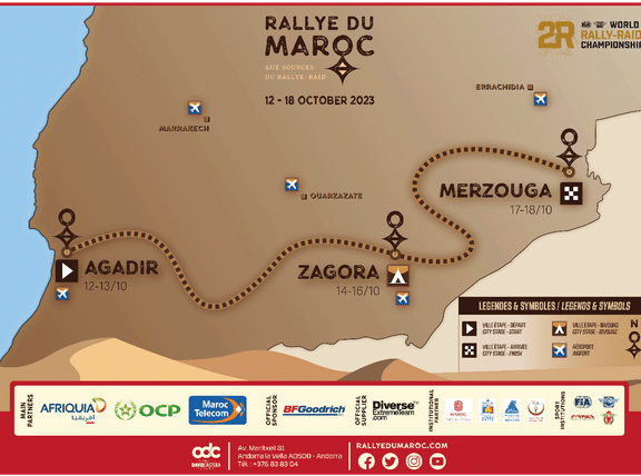 Rallye du Maroc 2023 Inscriptions à partir du 17 avril