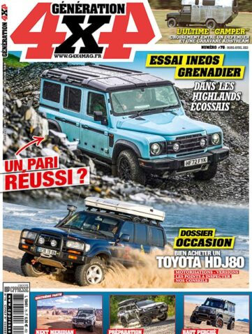 couverture Génération 4x4