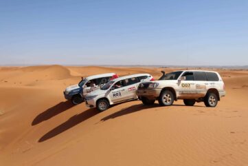 Raid de l'amitié au Maroc