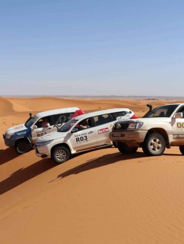 Raid de l'amitié au Maroc