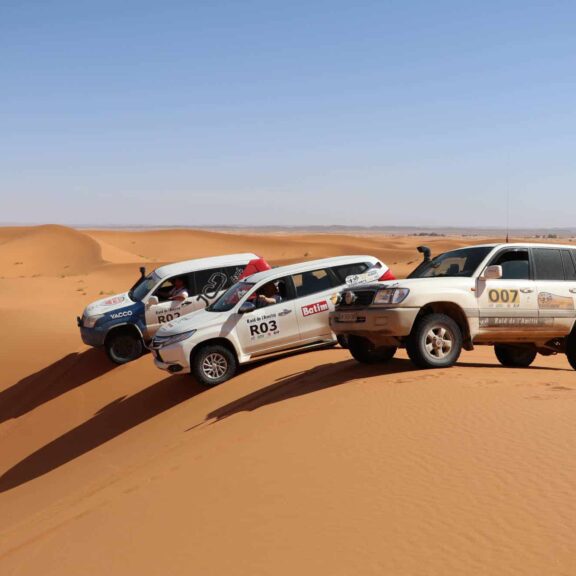 Raid de l'amitié au Maroc