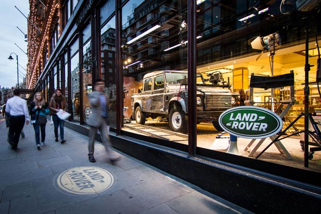 Le Land Rover Disparait 