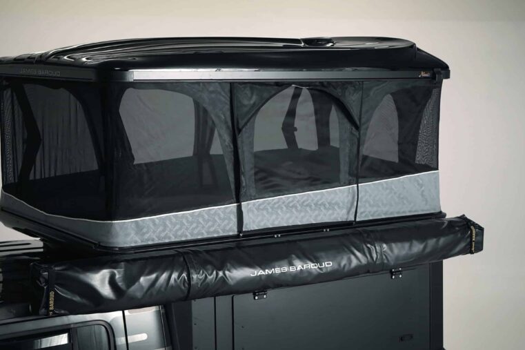 Tente James Baroud Odyssey Ouverture des deux côtés