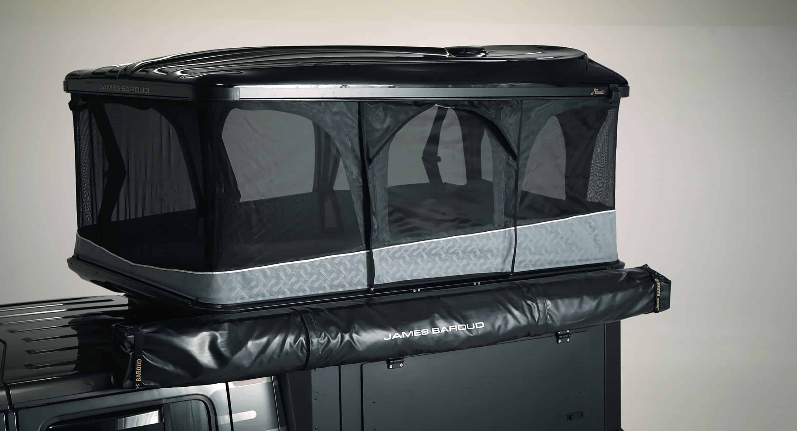 Tente James Baroud Odyssey Ouverture des deux côtés