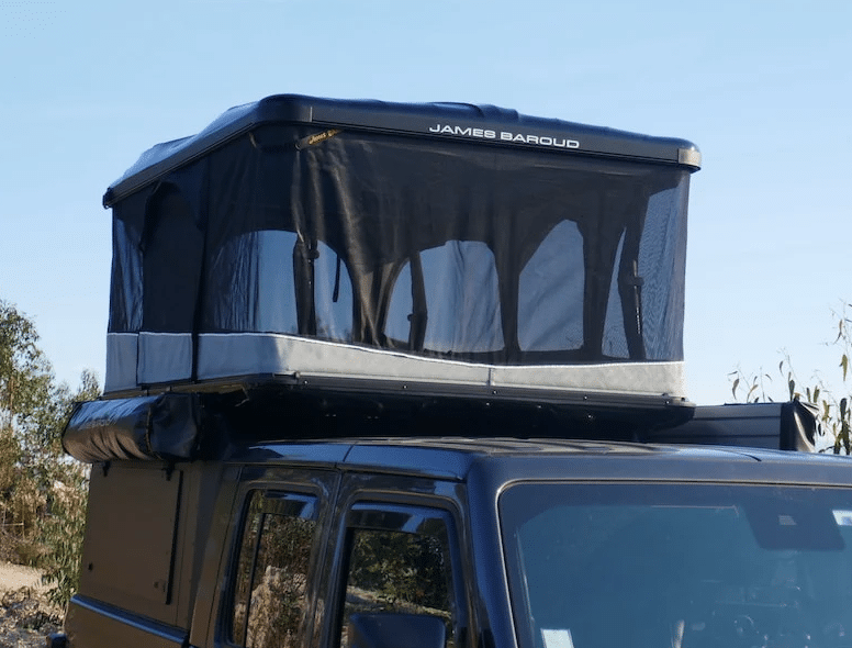 Tente James Baroud Odyssey Ouverture des deux côtés 