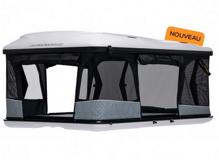 Tente James Baroud Odyssey Ouverture des deux côtés 