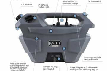 ARB 2 Jerrycans pratiques