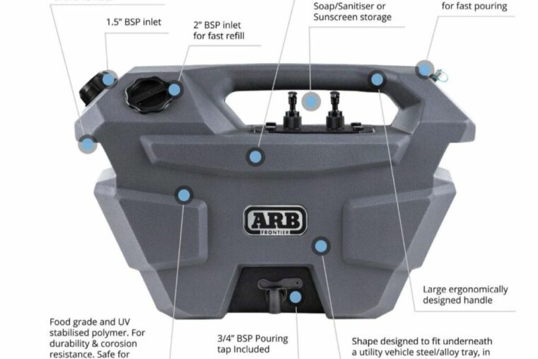 ARB 2 Jerrycans pratiques