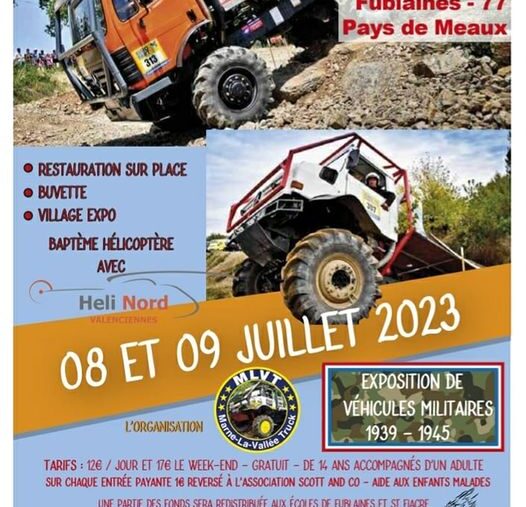 Europa Truck Trial 2023 Une manche en Seine et Marne