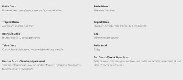 iKamper Disco Series
BBQ méthode traditionnelle
