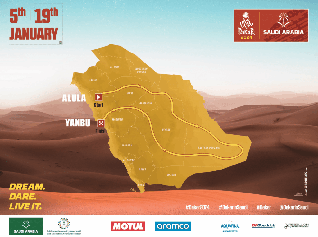 Dakar Tour Château Lastours