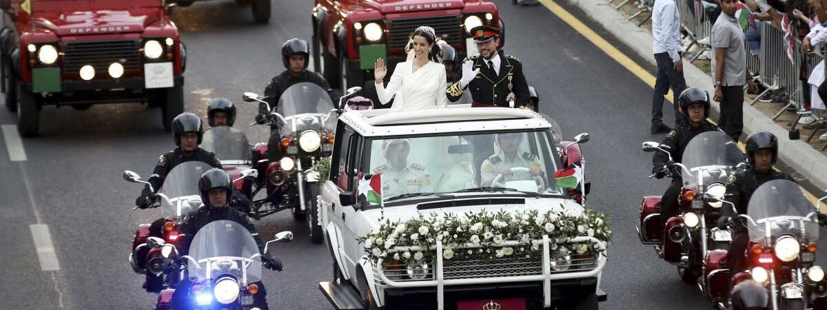 Range Rover pour mariage royal