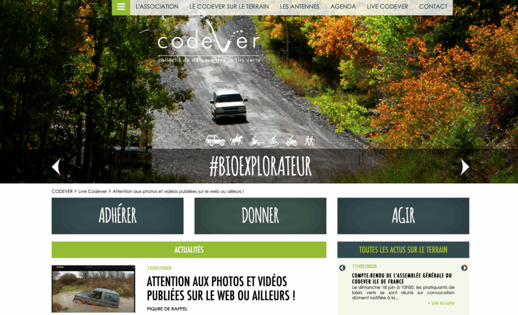 Codever Attention réseaux sociaux