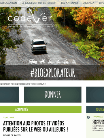 Codever Attention réseaux sociaux