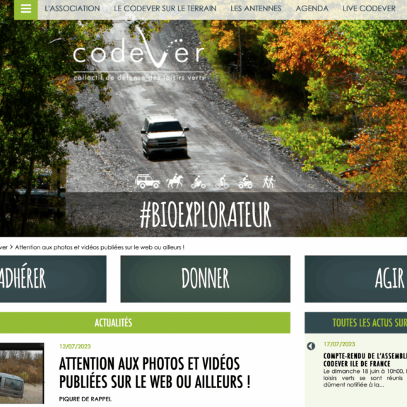 Codever Attention réseaux sociaux