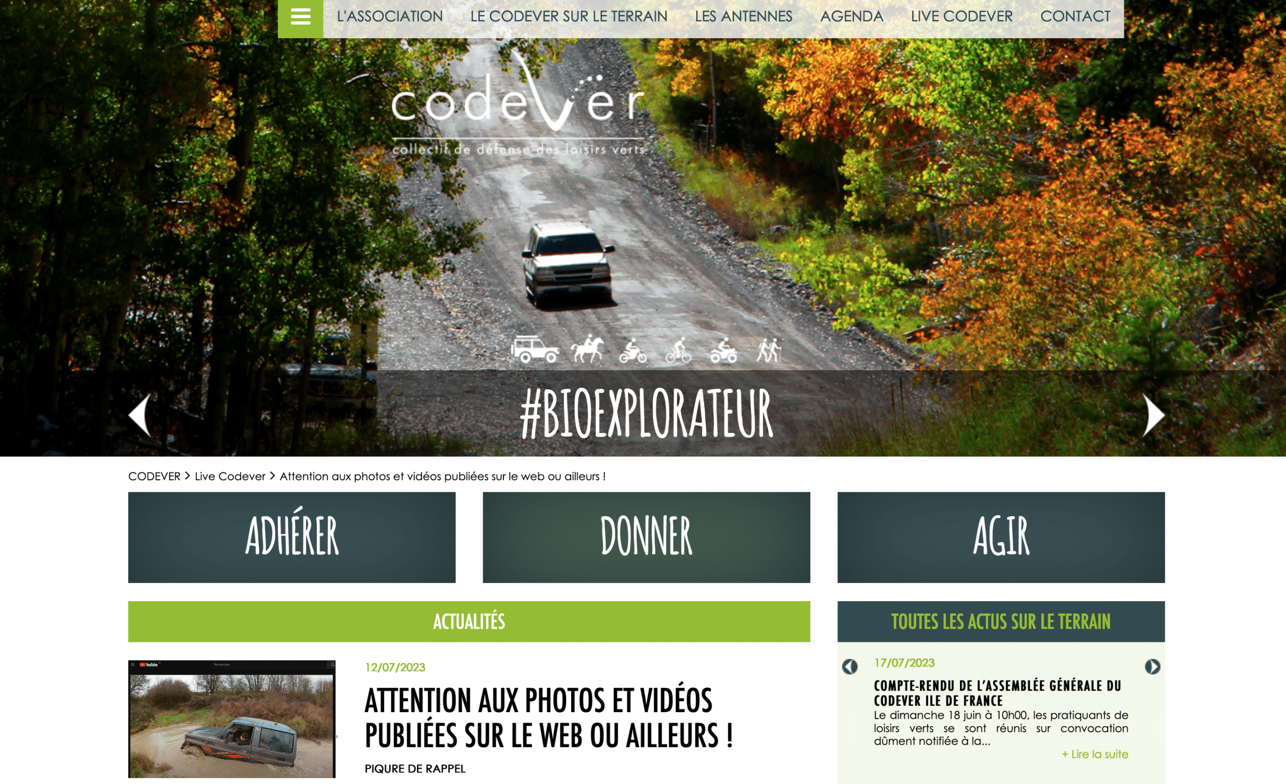 Codever Attention réseaux sociaux