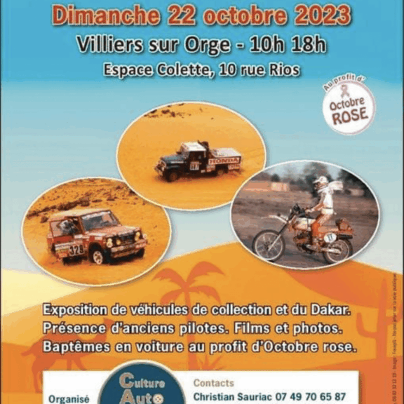 Dakar Legend Rassemblement 2023 Premier rassemblement 22 octobre