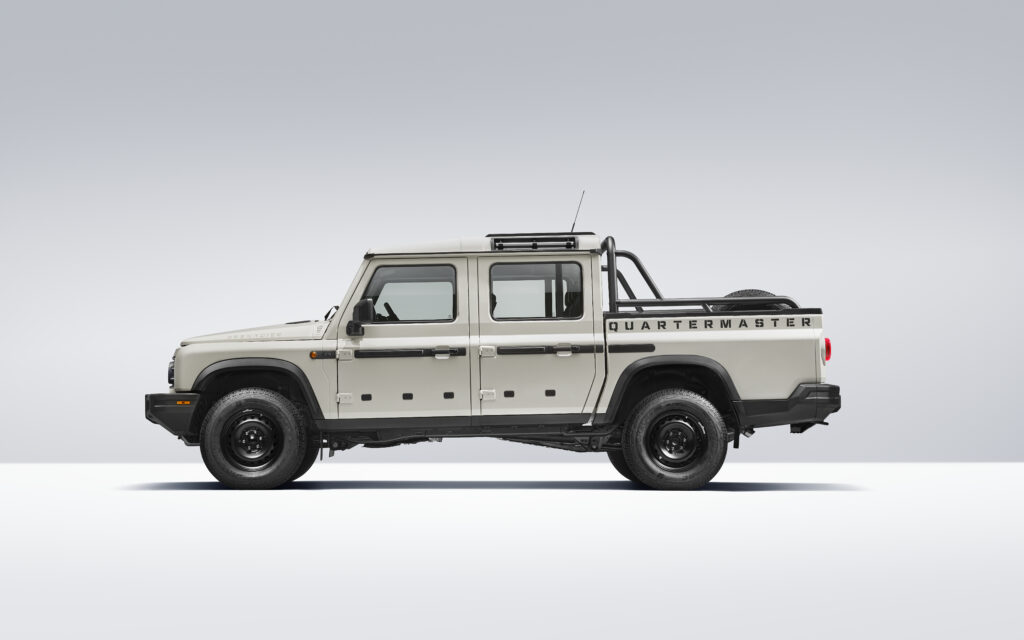 Grenadier Pick Up Quartermaster
Le Double Cab Pick-Up d’Ineos
