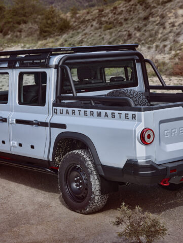 Grenadier Pick Up Quartermaster Le Double Cab Pick-Up d’Ineos