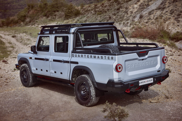 Grenadier Pick Up Quartermaster Le Double Cab Pick-Up d’Ineos