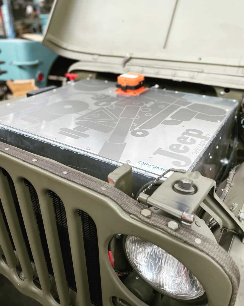 Jeep Willys électrique Jeep Village prototype électrique