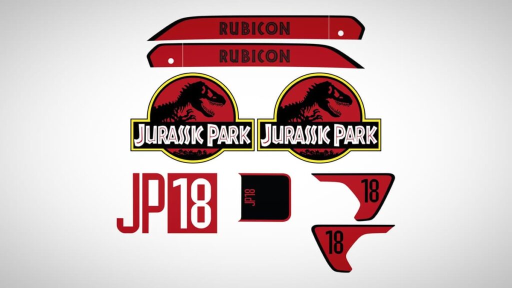 Pack Jeep Wrangler Jurassic Park