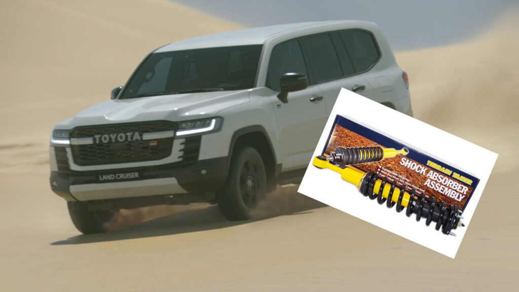 Terrain Tamer Toyota 300 Suspension et transmission Land cruiser 300