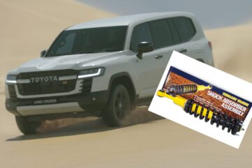 Terrain Tamer Toyota 300 Suspension et transmission Land cruiser 300