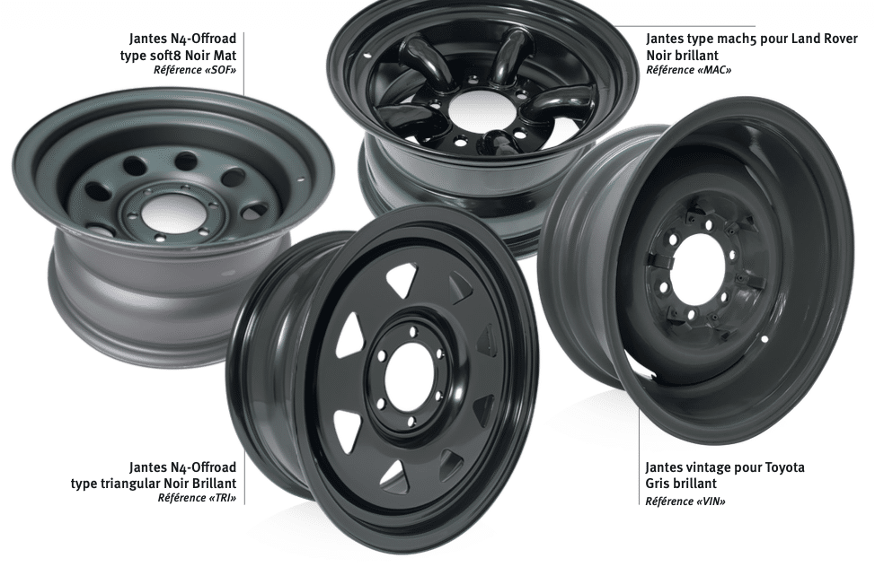 Jantes acier N4 Offroad 