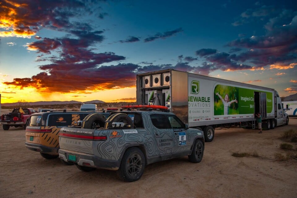 Rebelle rally solution électrique