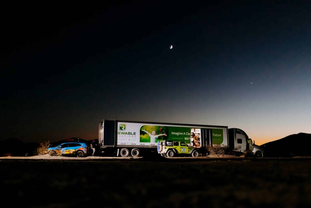 Rebelle rally solution électrique