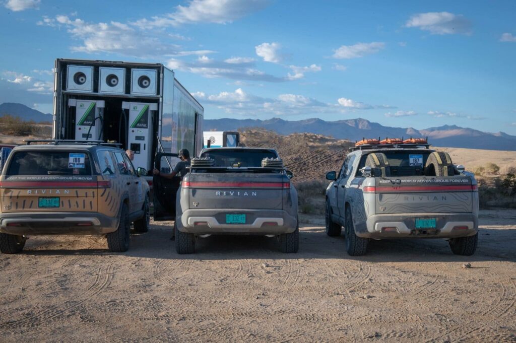 Rebelle rally solution électrique